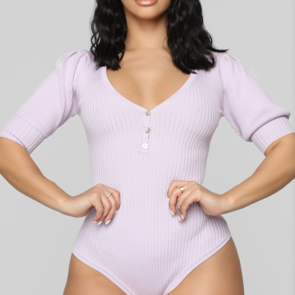 Ribbed Bodysuit